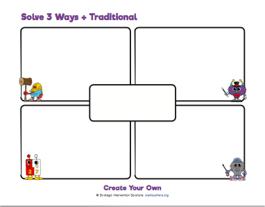 Math Mights Addition Freebie