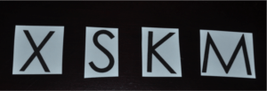 xskm 2d letters