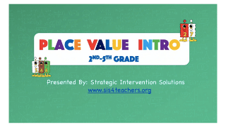 Place Value Series Introduction
