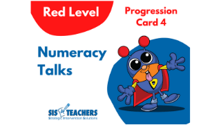 Numeracy Talks – Red Progression Card 4 Activities – Giveaway