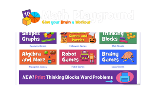 Brainy Games  Math Playground