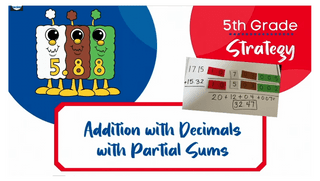 Addition with Decimals (Partial Sums)
