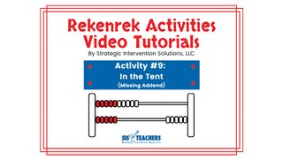 Rekenrek Activity #09: In the Tent (Missing Addend)