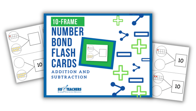 Number Bond Cards – 10-Frames: Addition/Subtraction