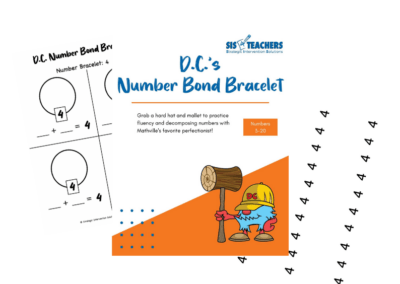 D.C.’s Number Bond Bracelet