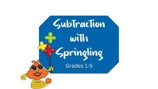 Subtraction with Springling by Grade Level