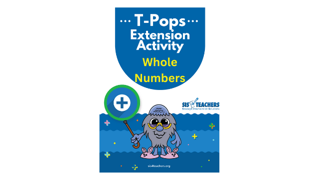 T-Pops’s Extension Activities – Whole Numbers