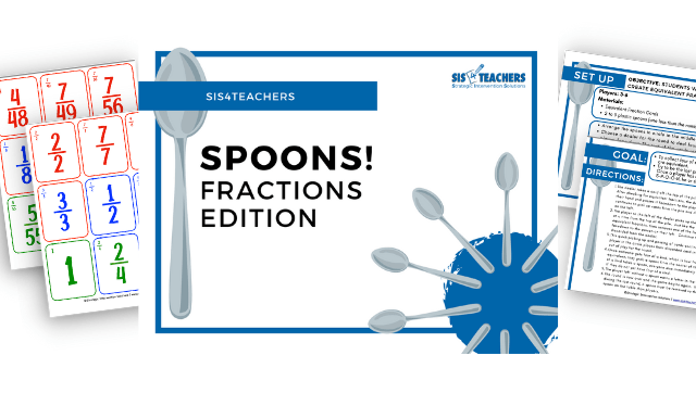 Spoons! Fractions Edition