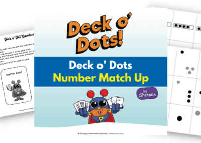 Deck o’ Dots: Number Match Up