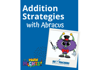 Addition Strategies with Abracus (Video Tutorial)