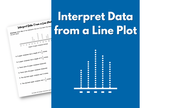 Interpret Data from a Line Plot