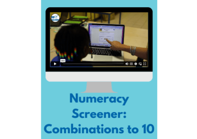 4. See It: Numeracy Screener – Combinations to 10