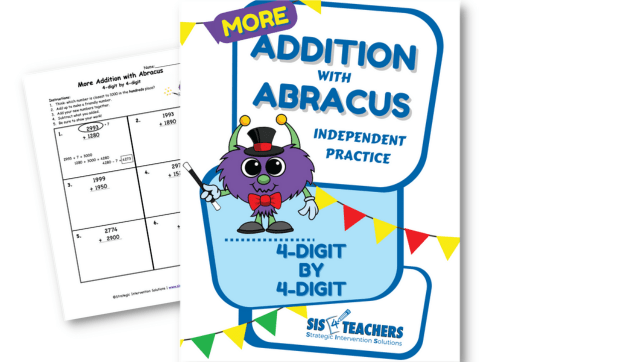 More Addition with Abracus – 4-Digit by 4-Digit