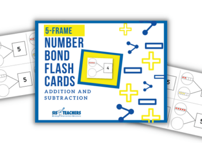 Number Bond Cards – 5-Frame: Addition/Subtraction
