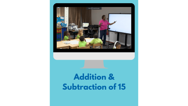 See It: Addition & Subtraction of 15