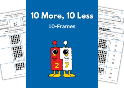 10 More, 10 Less with 10-Frames