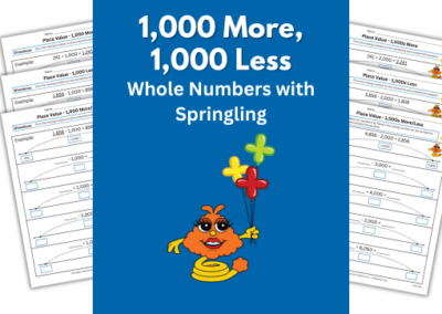 1000 More, 1000 Less with Springling