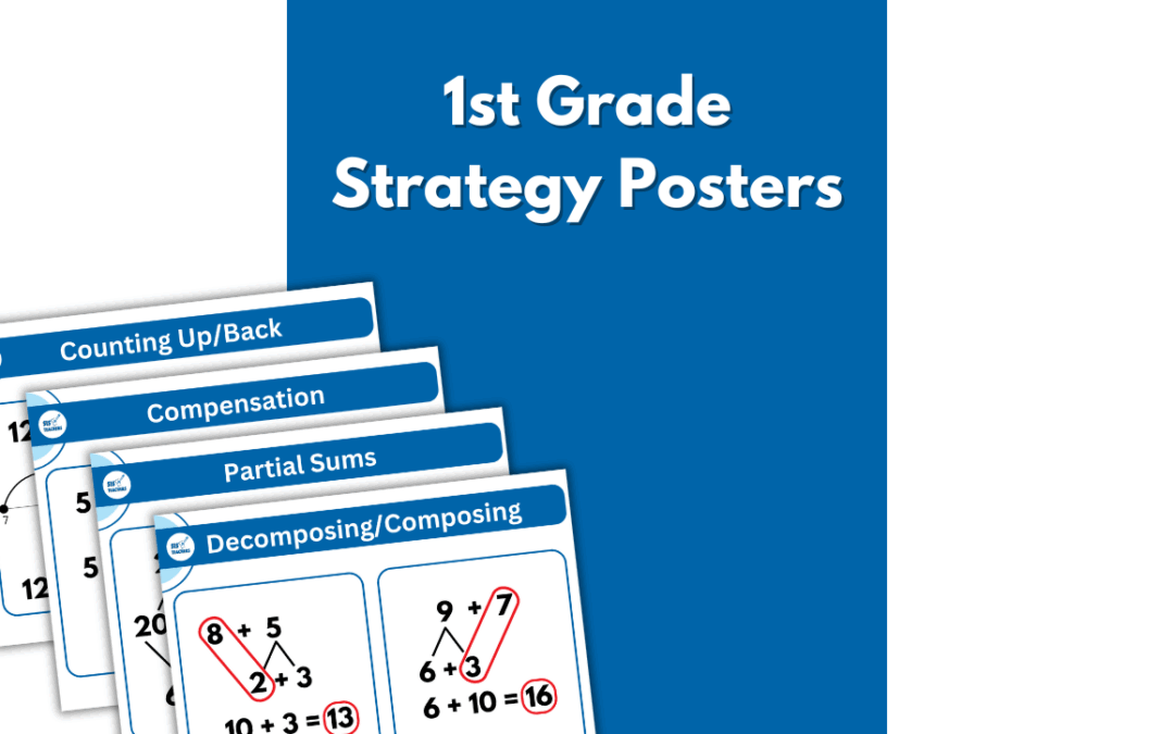 1st Grade Strategy Posters