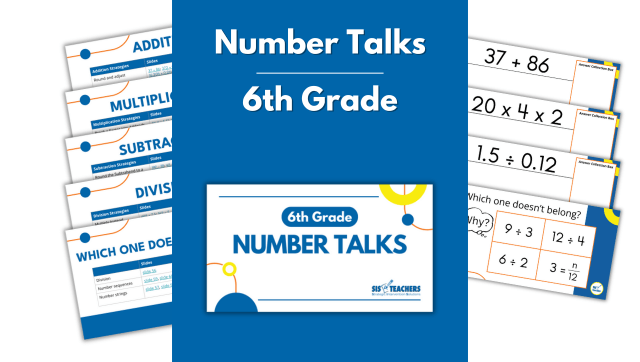 6th Grade – Number Talks