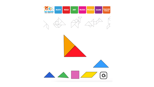 Tangram Tiles (by Toy Theater)
