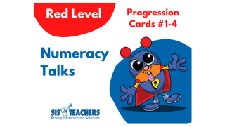 Numeracy Talks – Red Level Progression Cards 1-4 – Giveaway