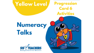 Numeracy Talks – Yellow Progression Card 6 Activities – Giveaway