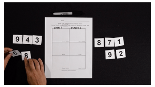 K-5 Math Game: Make the Largest Product