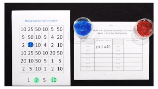 4 in a Row – Multiplication