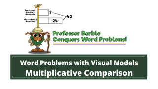 Word Problems with Visual Models: Multiplicative Comparison