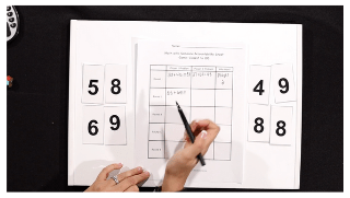 K-5 Math Game: Closest to 100