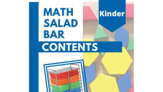 Math Salad Bar Menu – Kinder