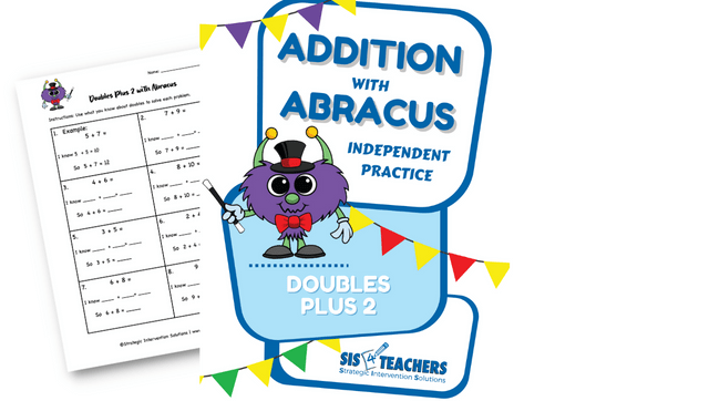 Addition with Abracus (Independent Practice) – Doubles Plus 2