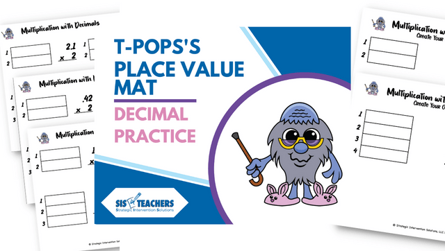 T-Pops’s Place Value Mat – Decimal Practice