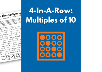 4-In-A-Row: Multiples of 10