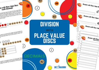 Division with Place Value Discs with Decimals