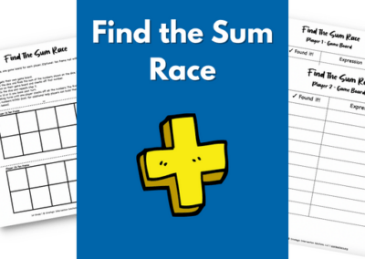 Find the Sum Race