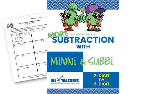 More Subtraction with Minni and Subbi – 2-Digit by 2-Digit