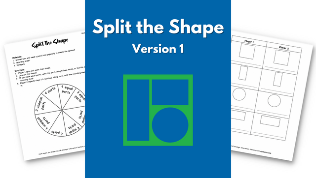 Split the Shape – Version 1