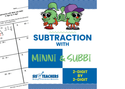 Subtraction with Minni and Subbi – 2-Digit by 2-Digit