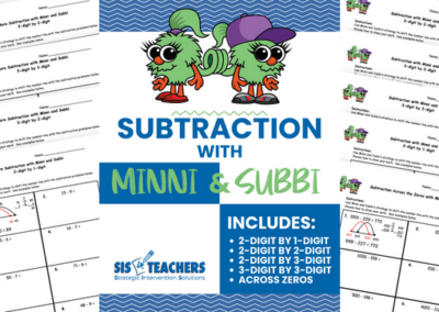 Subtraction with Minni and Subbi – Complete Bundle