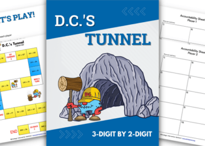 D.C.’s Tunnel – 3-Digit by 2-Digit