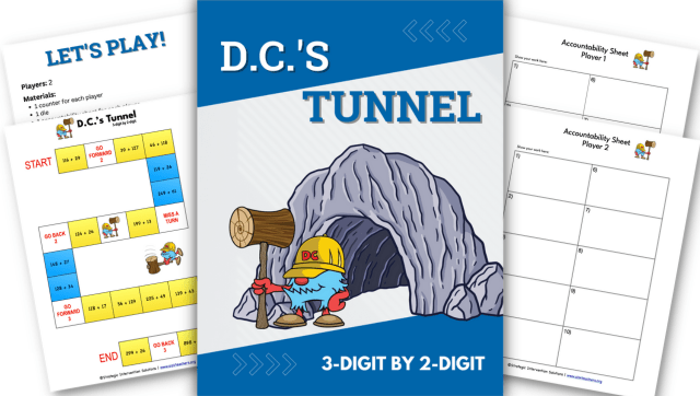 D.C.’s Tunnel – 3-Digit by 2-Digit