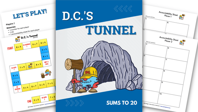 D.C.’s Tunnel – Sums to 20