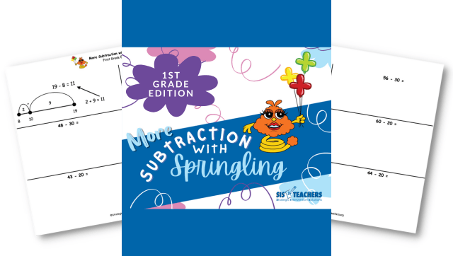 More Subtraction with Springling – 1st Grade