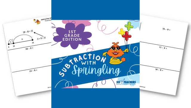 Subtraction with Springling – 1st Grade