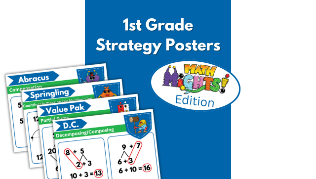 1st Grade – Math Mights Strategies