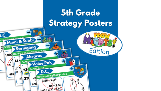 5th Grade – Math Mights Strategies