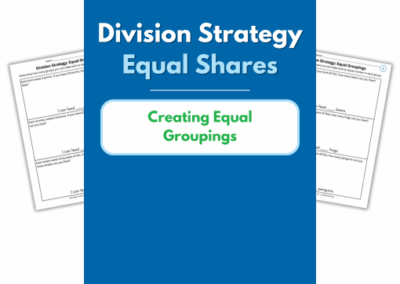 Equal Shares – Creating Equal Groupings