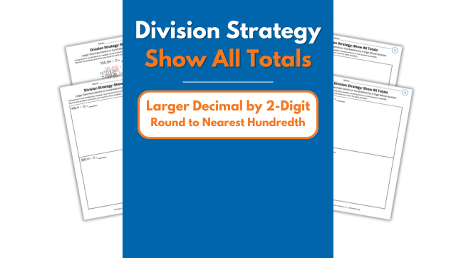 Show All Totals – Larger Decimal by 2-Digit – Round to Hundredths