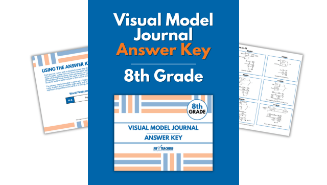 8th Grade – Visual Model Answer Key